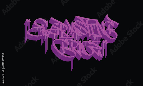 EVERLASTING GRACE graffiti tag style design