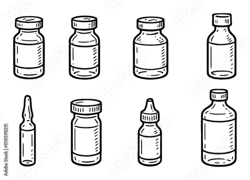 Hand-Drawn Medical Icons