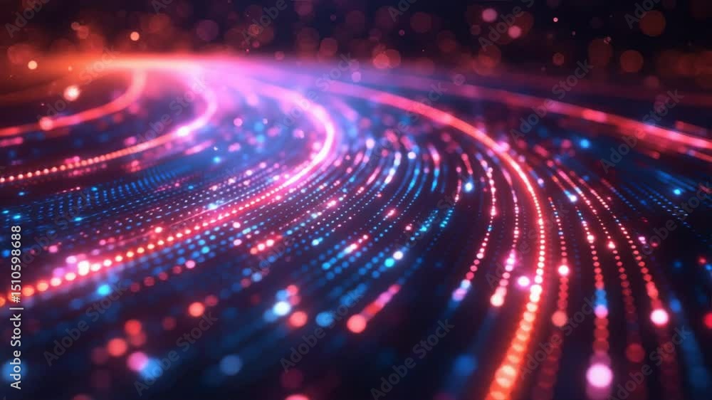 A mesmerizing display of colorful light trails swirling in vibrant patterns, perfect for digital art backgrounds. A mesmerizing display of colorful light trails swirling in vibrant patterns, perfect for digital art backgrounds.