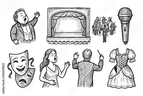 Opera Icon Set