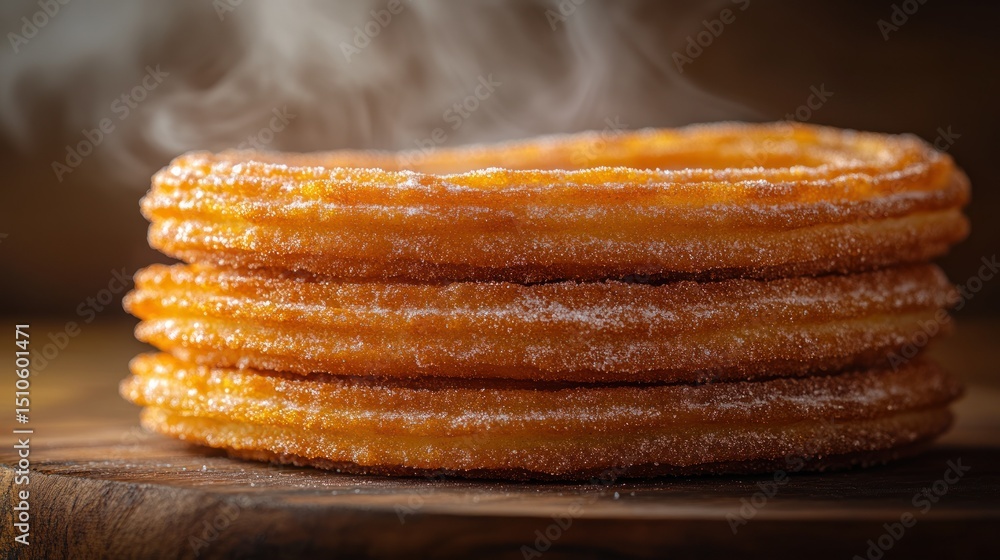 custom made wallpaper toronto digitalStack of warm, sugared rings