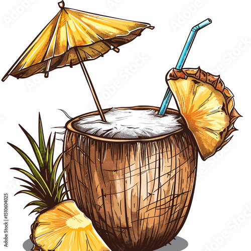 coconut juice