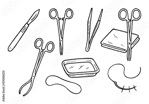 Surgical Tools Icons