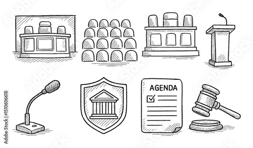 Council Chamber Icons