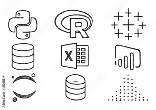 Data Tools Icon Set
