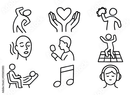 Therapy Dance Icons