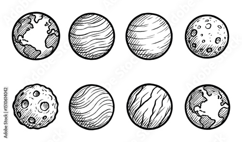Planet Icon Set