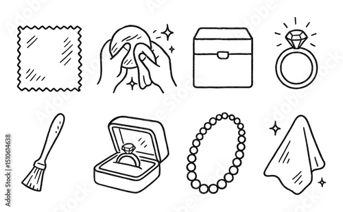 Jewelry Care Icons