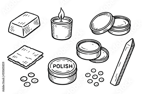 Wax Product Icons