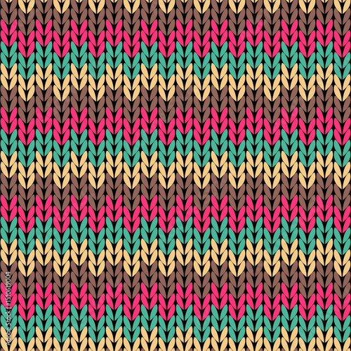 Knitted background pattern wallpaper knitting decorative print handmade textile knitting handiwork