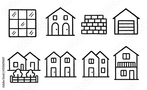 Duplex Architecture Icons