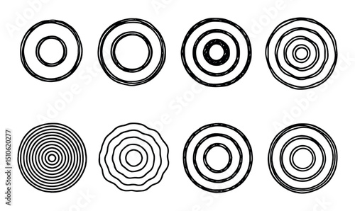 Concentric Circle Icons