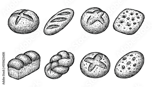 Artisan Bread Icons
