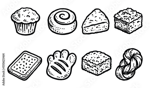 Bakery Icon Collection