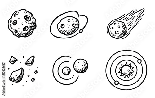 Astro Sketch Icons