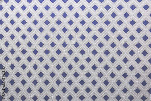 Abstract seamless geometric background with pattern In blue colors. No people.