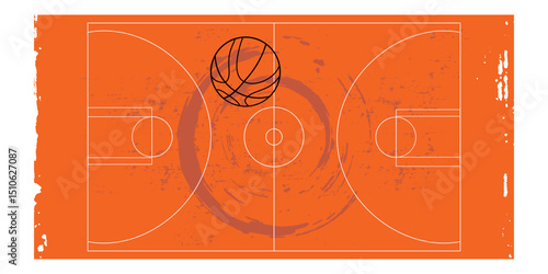 Basketball pop art design- vector illustration.