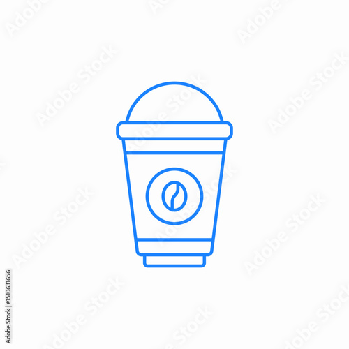 coffee cup mug icon sign vector