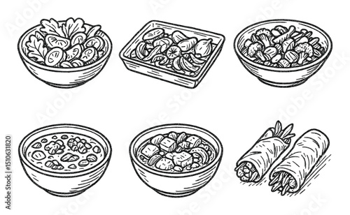 Vegetable Icon Set