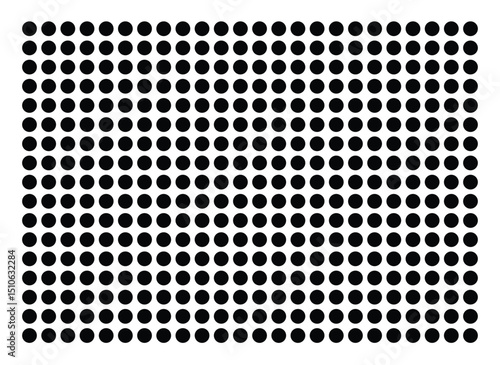 Symbol Map Of the County Brookings (South Dakota, US) showing the County with a few black dots