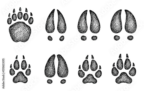 Animal Footprint Icons