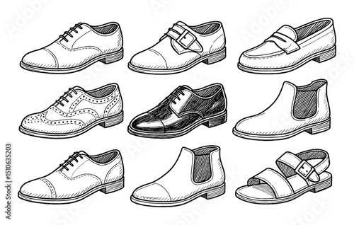 Stylish Shoe Icons