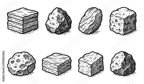 Rock Icon Sketches