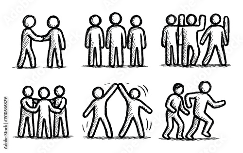 Hand-Drawn Icon Set