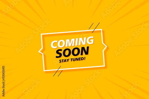 Coming Soon - Stay Tuned! Announcement Banner