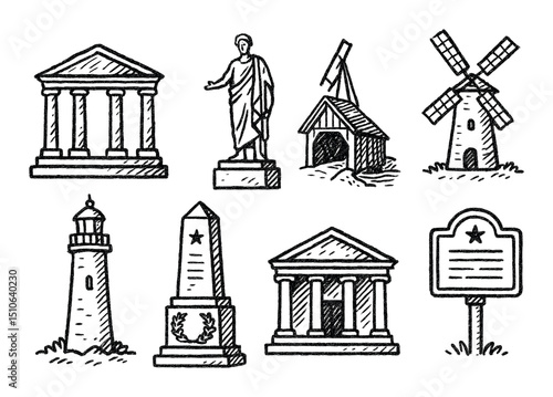 Historic Icon Sketches
