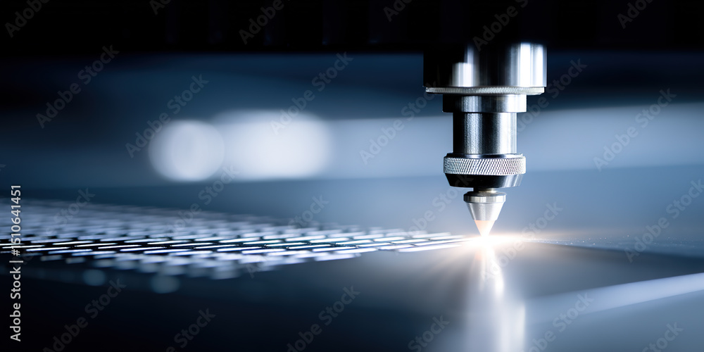 Drill bit engraving manufacturing scene on black background Drill bit engraving manufacturing scene on black background