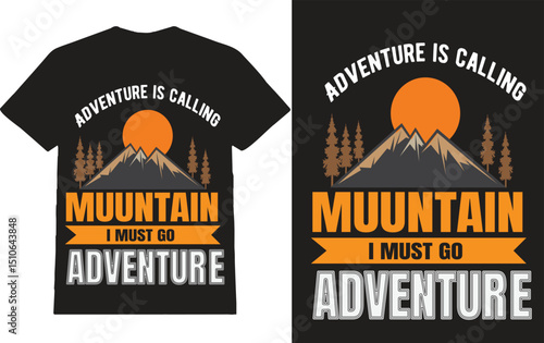 Adventure t shirt design