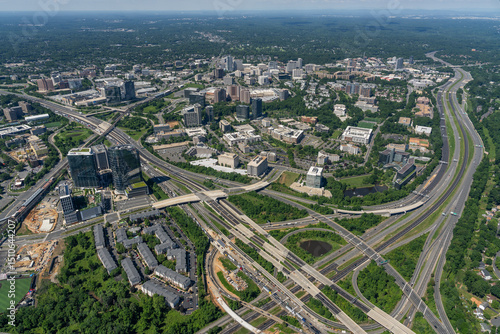 Photography Tysons Corner, Virginia, Aerial