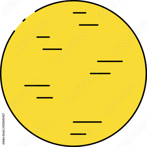 Sun single icon vector illustration