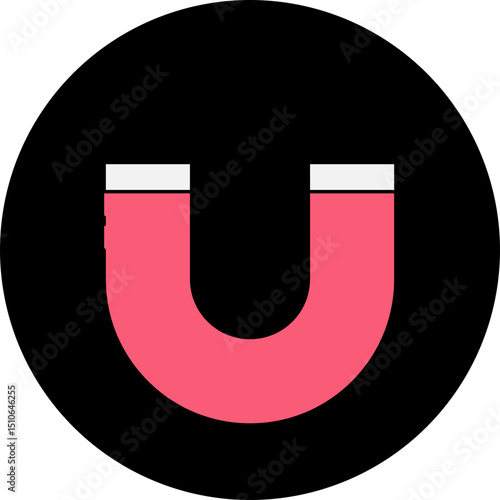 Magnet single icon vector illustration