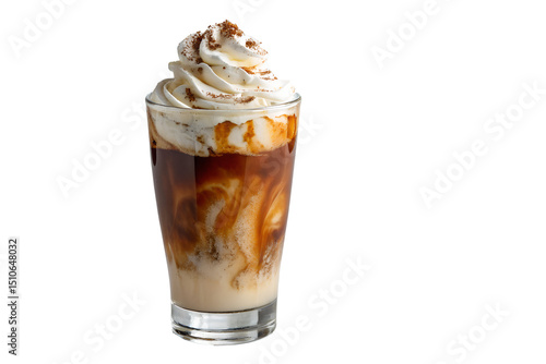 Iced Coffee with Whipped Cream