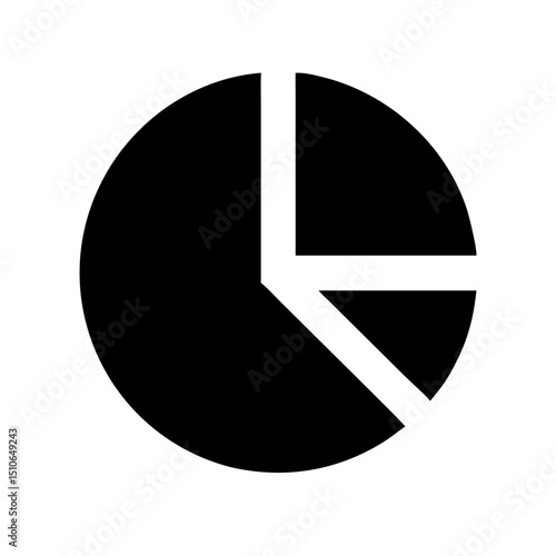 pie statistics icon design