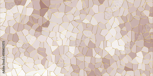 Title: Abstract Low Polygon pink gradient Generative Crystal texture background Geometric colored background for interior solutions or covers. triangle of crystallized. poly pattern Cement kitchen dec