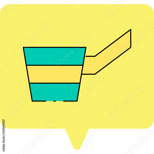 Measure single icon vector illustration