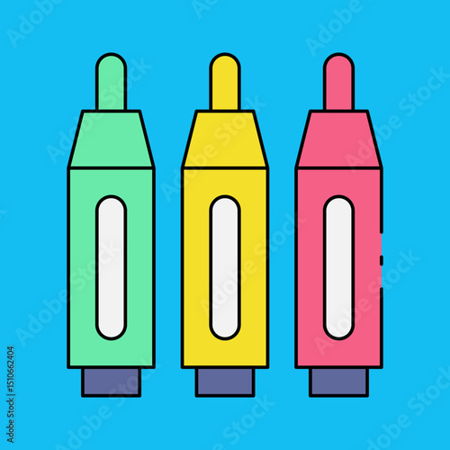 Colors single icon vector illustration