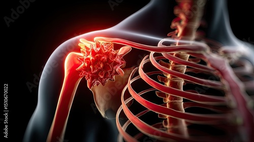 Inflammatory shoulder joint