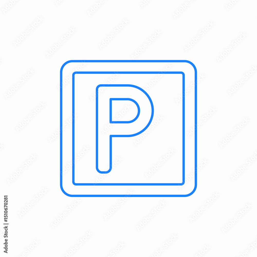 parking sign icon sign vector parking sign icon sign vector