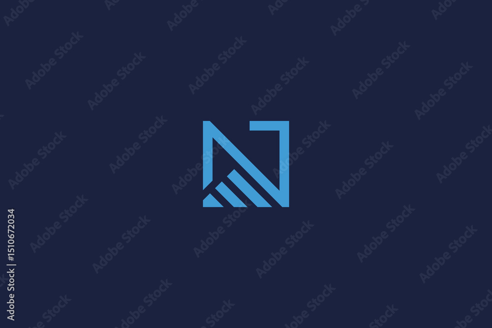 letter n logo icon concept vector logo design template elements letter n logo icon concept vector logo design template elements