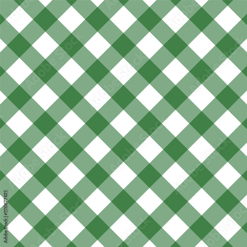 Wallpaper Mural 2 Color Horizontal, Vertical, Diagonal Plaid Seamless Pattern | Checkered Background Design for Fabric, Digital Print, Wallpaper and Textile Torontodigital.ca