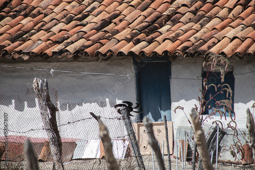 weather vane house window old countryside
