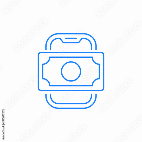 coffer safe icon sign vector