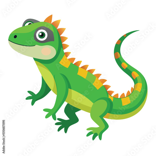 lizard vector image on white background