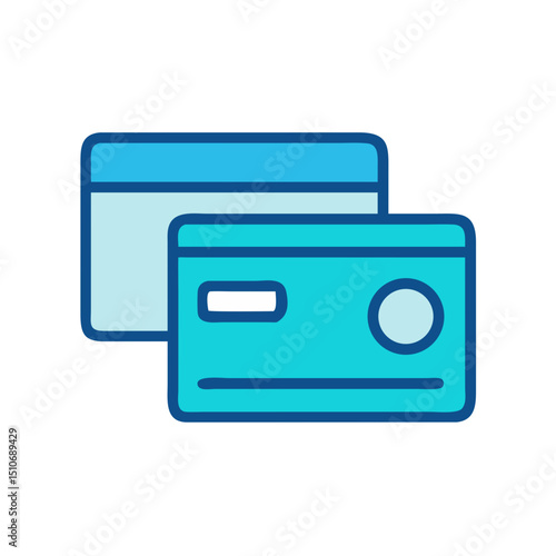 credit card payment icon design