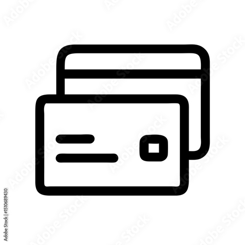 credit card payment icon design