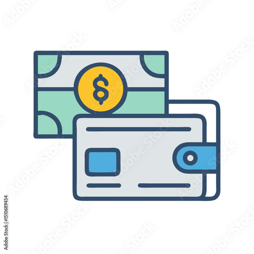 credit card payment icon design